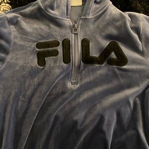 Velvet fila sweater